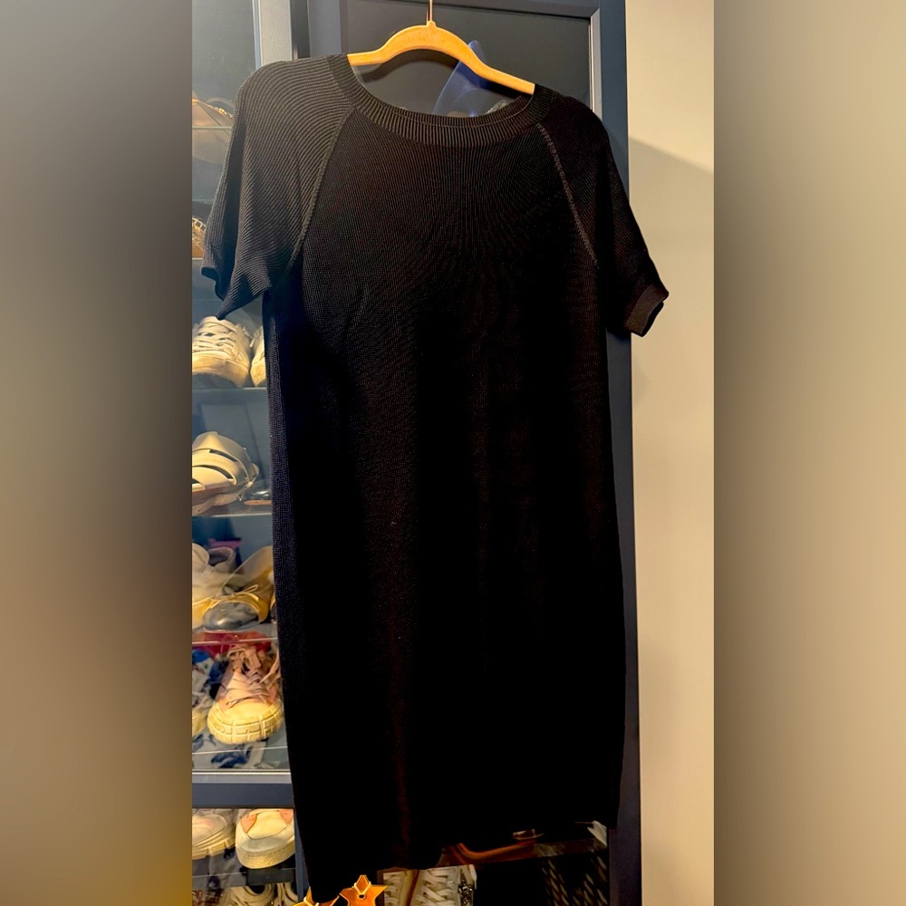 COS Black Knit Dress